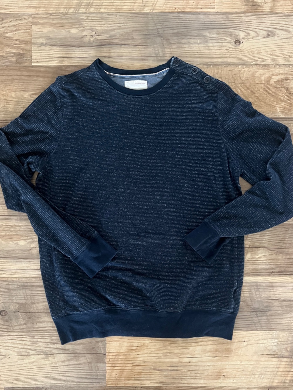 Banana Republic Heritage Collection Indigo Slub Knit